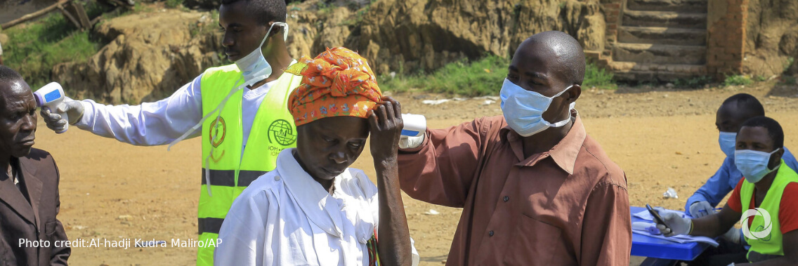 IOM responds to resurgence of Ebola in Guinea and the Democratic Republic of the Congo IOM responds to resurgence of Ebola in Guinea and the Democratic Republic of the Congo
