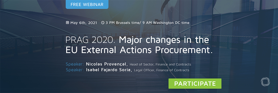 PRAG 2020. Major Сhanges in the EU External Actions Procurement | Webinar