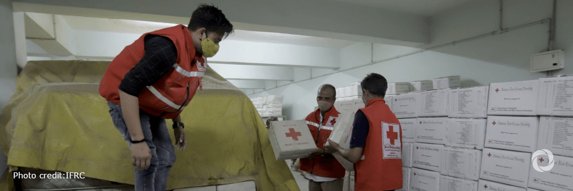India: Red Cross helps as cyclone strikes double blow in world COVID hotspot India: Red Cross helps as cyclone strikes double blow in world COVID hotspot
