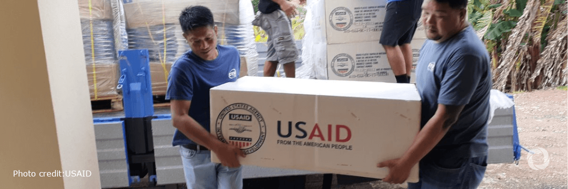U.S. airlifts relief supplies to help the people of Palau affected by typhoon Surigae U.S. airlifts relief supplies to help the people of Palau affected by typhoon Surigae