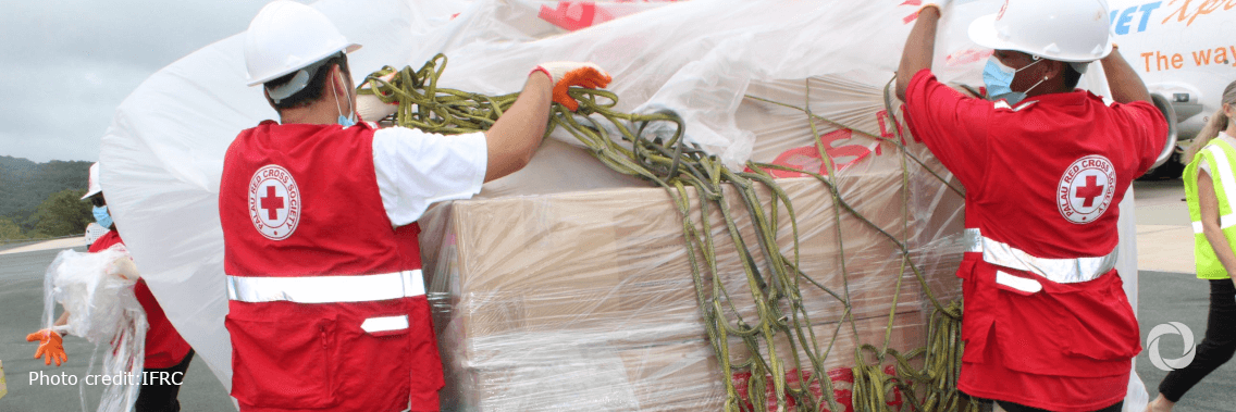 WFP’s Pacific Humanitarian Air Service and the Red Cross join forces to deliver relief to typhoon-devastated Palau WFP’s Pacific Humanitarian Air Service and the Red Cross join forces to deliver relief to typhoon-devastated Palau