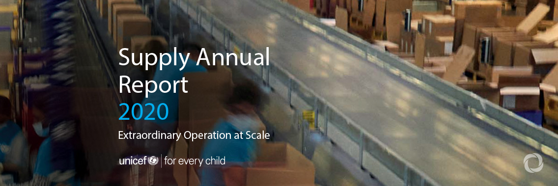 UNICEF supply operations reach record highs in 2020 amid global fight against COVID-19 pandemic UNICEF supply operations reach record highs in 2020 amid global fight against COVID-19 pandemic