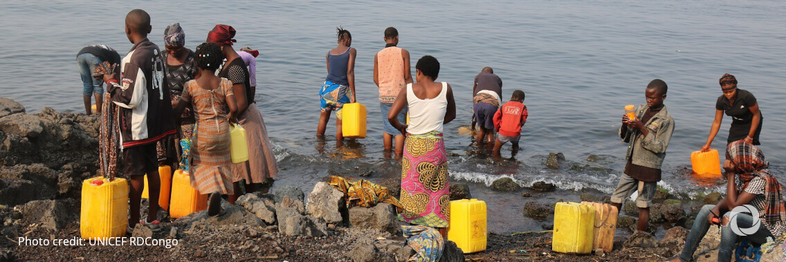 UNICEF works urgently to restore water to 200,000 people in Goma cut off because of volcano lava damage UNICEF works urgently to restore water to 200,000 people in Goma cut off because of volcano lava damage