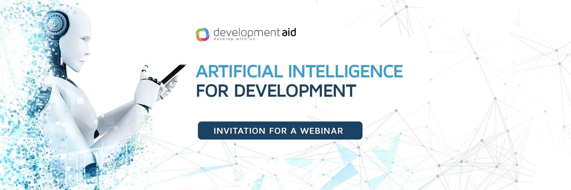 Artificial Intelligence for Development - Invitation for a Webinar