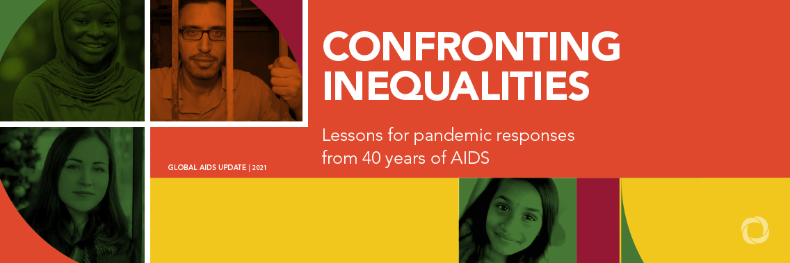 UNAIDS report shows that people living with HIV face a double jeopardy, HIV and COVID-19, while key populations and children continue to be left behind in access to HIV services UNAIDS report shows that people living with HIV face a double jeopardy, HIV and COVID-19, while key populations and children continue to be left behind in access to HIV services