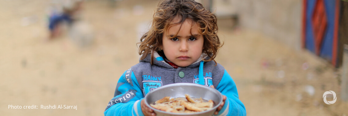 Mercy USA supports Palestine refugee families in Gaza with emergency food aid
