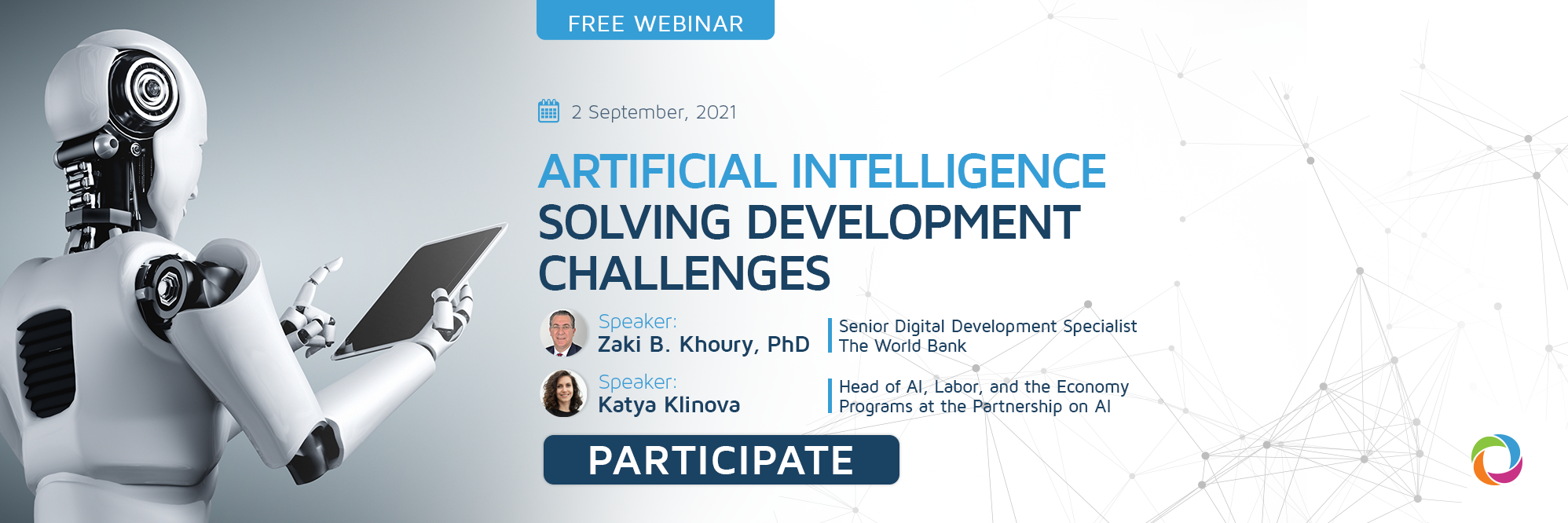 The Role of Artificial Intelligence in Solving Current Development Challenges: Opportunities and Risks | Webinar