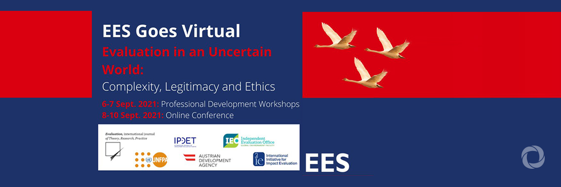 EES Goes Virtual: Evaluation in an Uncertain World: Complexity, Legitimacy and Ethics | Virtual