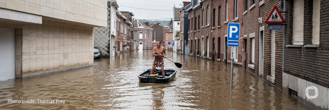 Climate change made floods in Western Europe more likely
