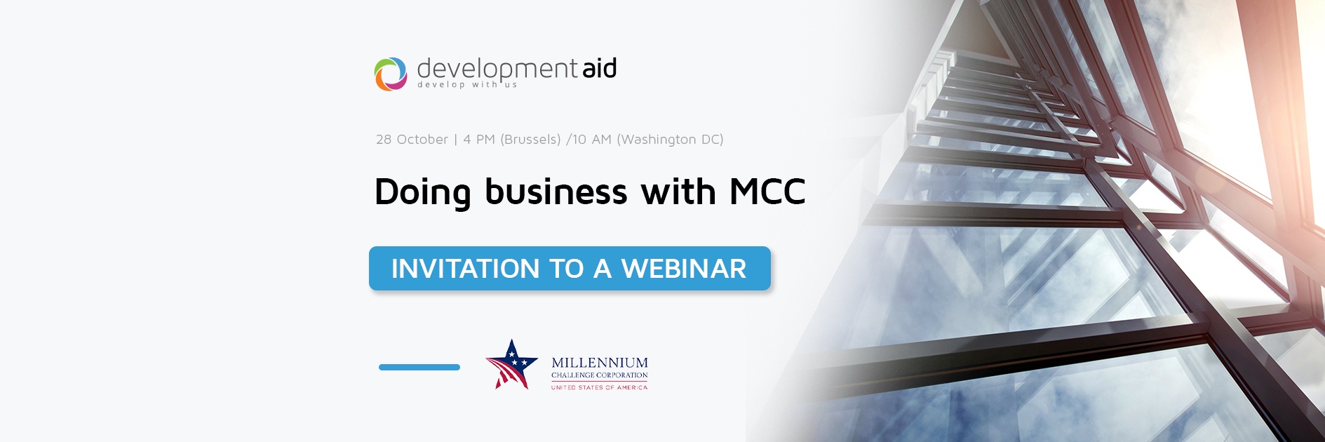 Doing business with MCC | Invitation to a Webinar
