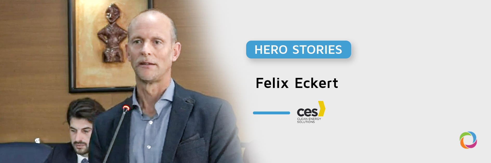 Hero Stories | Felix Eckert: “The renewable energy sector is the only future we have” Hero Stories | Felix Eckert: “The renewable energy sector is the only future we have”