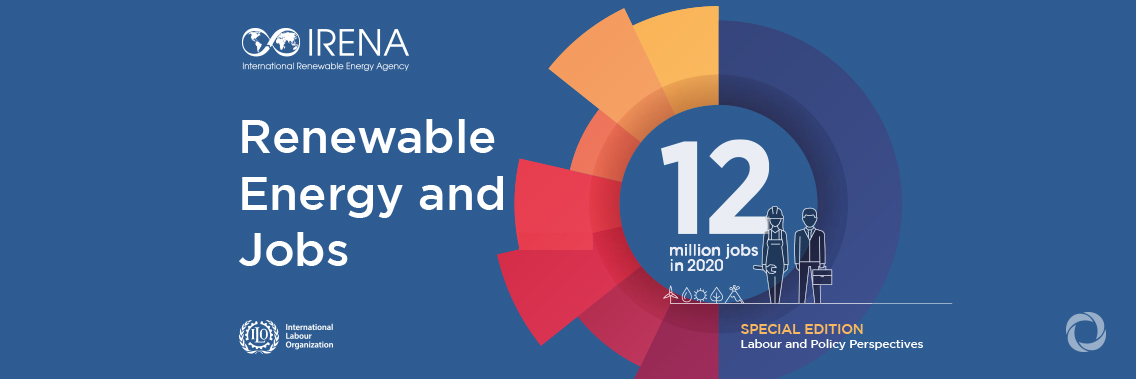 Renewable energy jobs reach 12 million globally