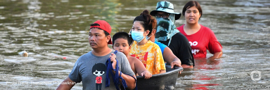 Nearly 1 million people hit by floods amid COVID surge in Thailand Nearly 1 million people hit by floods amid COVID surge in Thailand