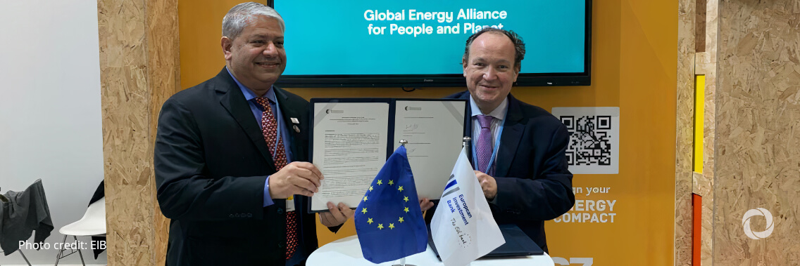 EIB joins the Global Energy Alliance for People and Planet EIB joins the Global Energy Alliance for People and Planet