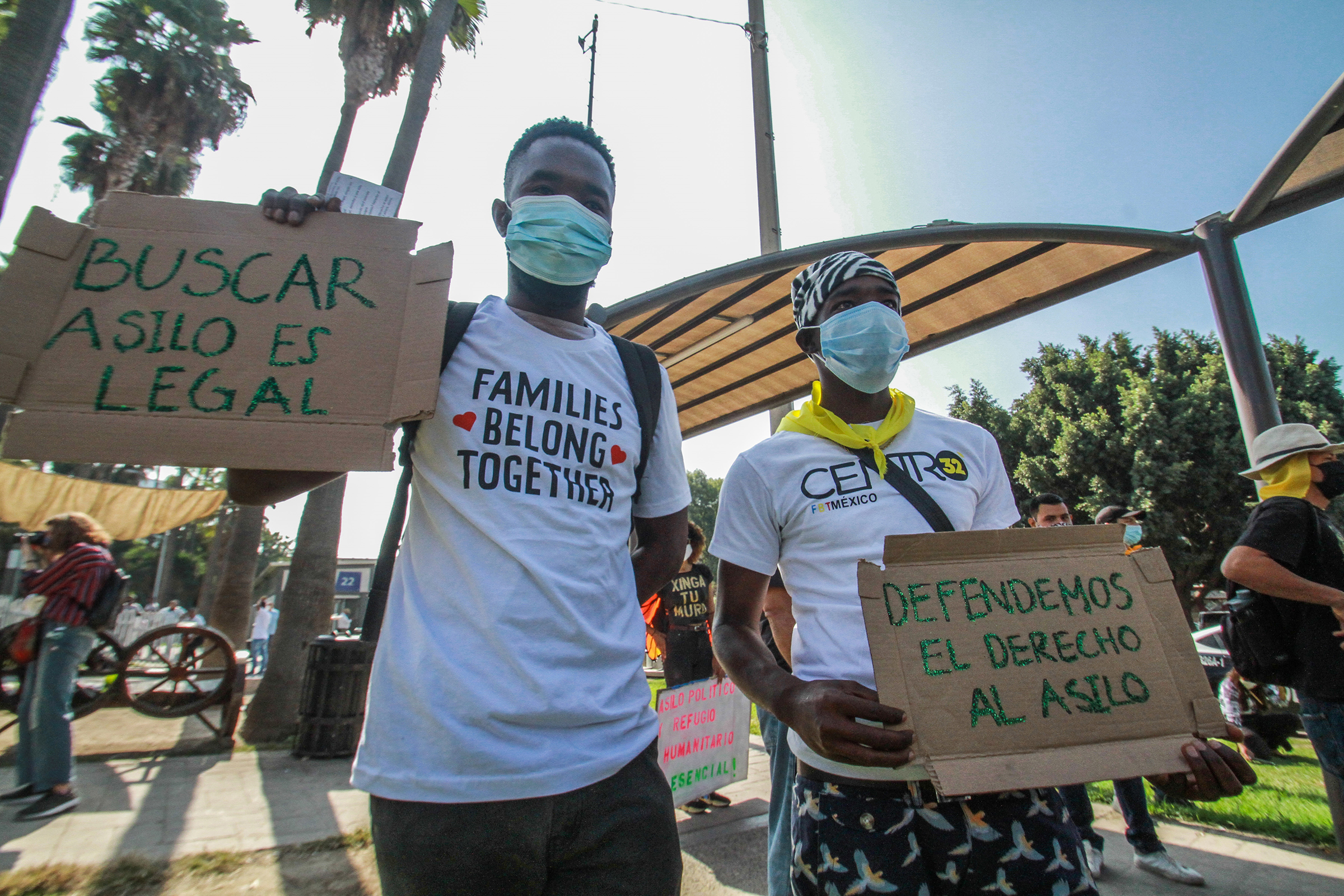 Haitian migrants stuck in Mexico