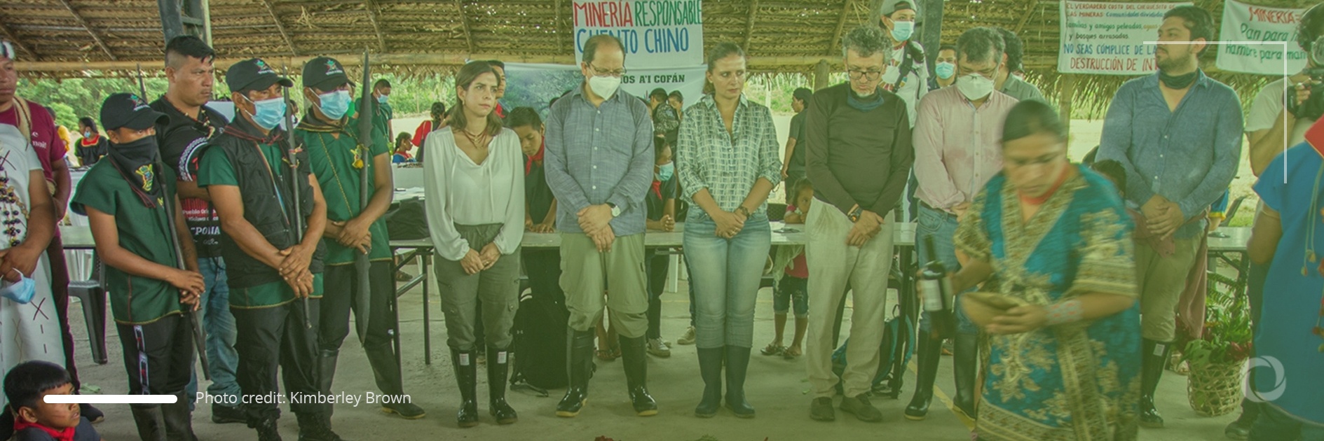 Historic Constitutional Court hearing in indigenous Ecuadorian community on mining concessions Historic Constitutional Court hearing in indigenous Ecuadorian community on mining concessions
