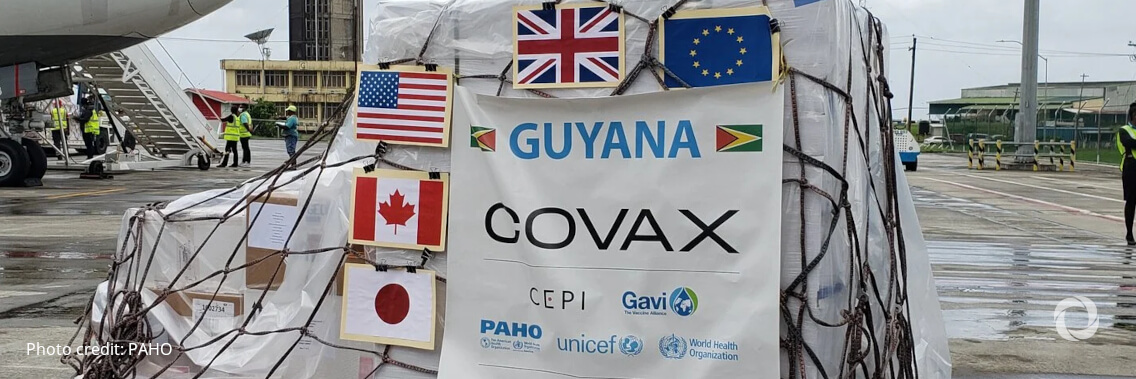 Guyana receives 42,120 doses of Pfizer COVID-19 vaccines through COVAX mechanism, donated by the Government of the United States Guyana receives 42,120 doses of Pfizer COVID-19 vaccines through COVAX mechanism, donated by the Government of the United States