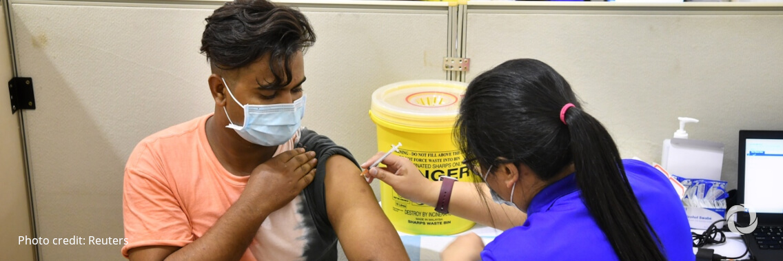 Cambodia rolls out COVID-19 vaccinations for migrants Cambodia rolls out COVID-19 vaccinations for migrants