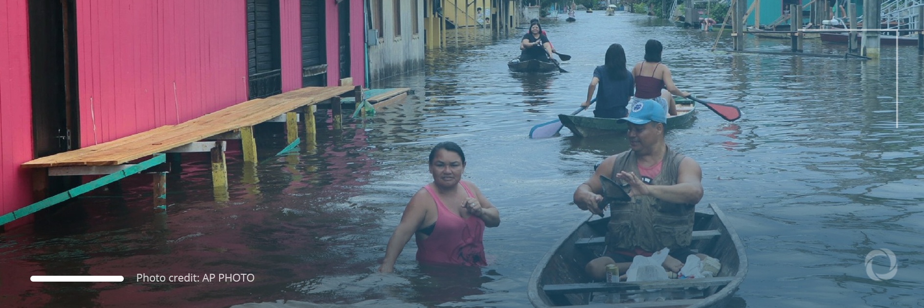 Abnormal flooding in Brazil kills 25 and displaces thousands