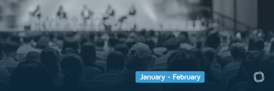 The list of major upcoming events in development sector in January and February 2022
