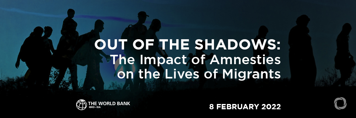 Out of the Shadows: The Impact of Amnesties on the Lives of Migrants | Virtual Out of the Shadows: The Impact of Amnesties on the Lives of Migrants | Virtual
