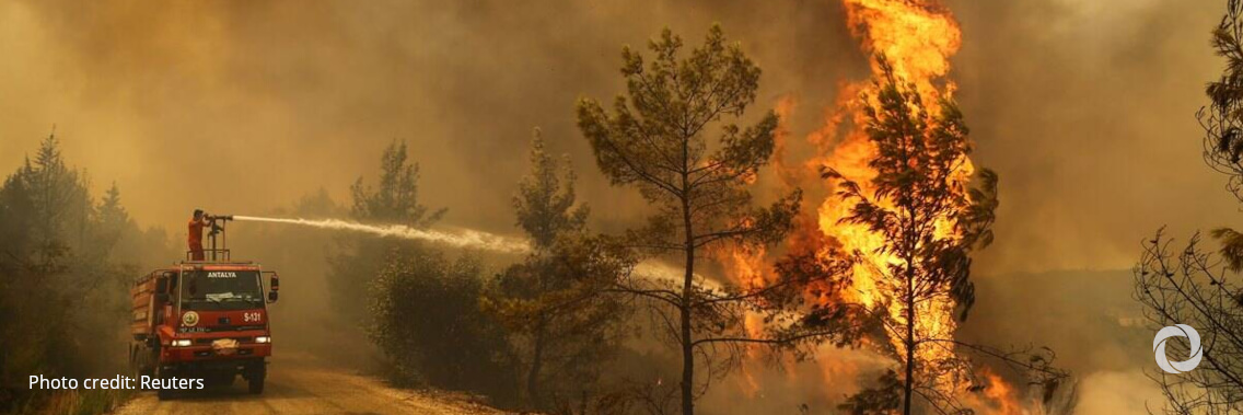 Economic losses from climate-related weather disaster in Europe reached around half a trillion euros Economic losses from climate-related weather disaster in Europe reached around half a trillion euros