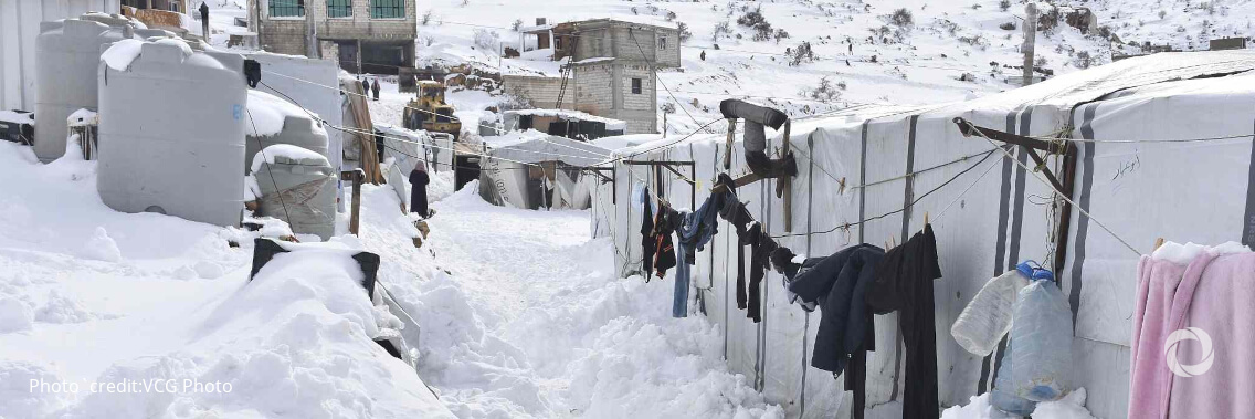 Heavy snowstorms in Syria leave families in urgent need of aid Heavy snowstorms in Syria leave families in urgent need of aid
