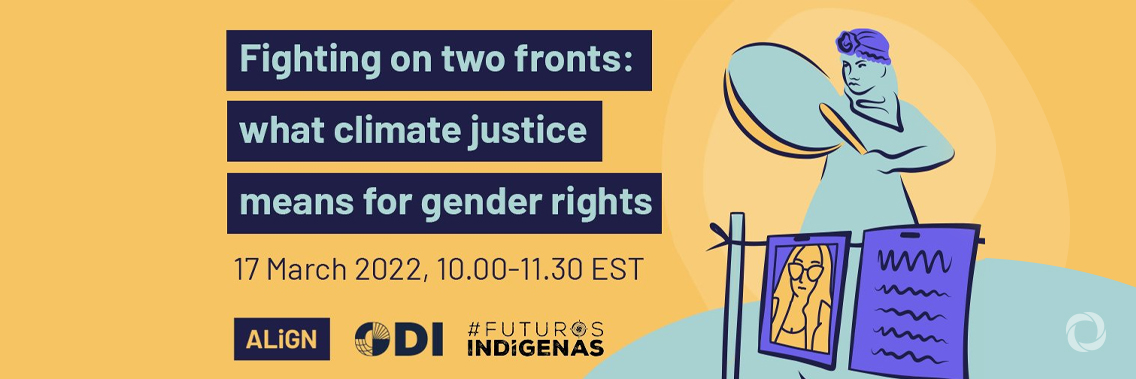 Fighting on two fronts: climate justice and gender rights