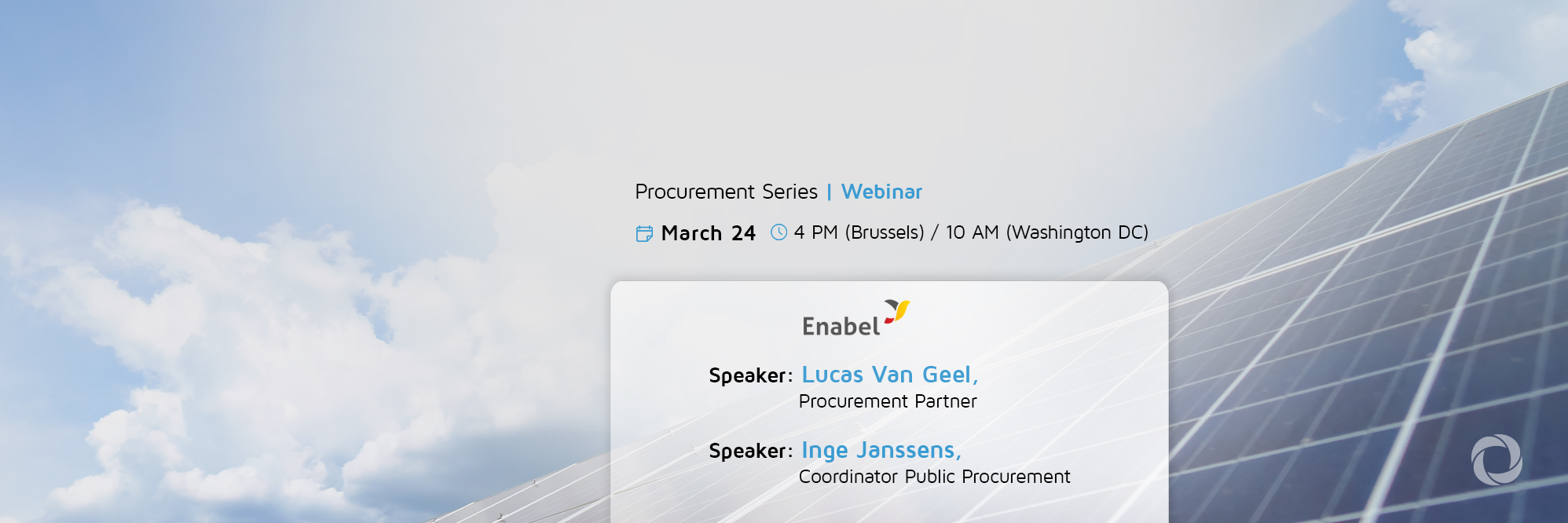 Doing Business with Belgian Development Agency (Enabel): Procurement Framework and Best Practices | Webinar