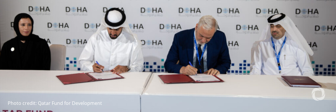 QFFD and EAA, signed 7 agreements to support the education in least developed countries in Africa, Asia and Latin America