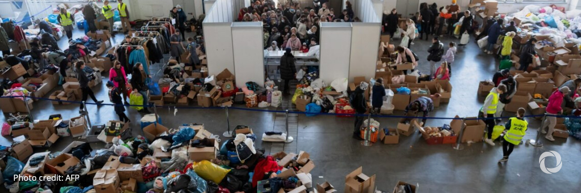 Ukrainian Red Cross volunteers provide life-saving aid to people in need