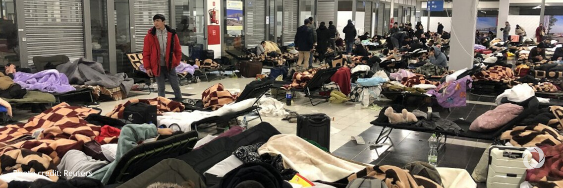 ‘Senseless war’ forces one million to flee Ukraine ‘Senseless war’ forces one million to flee Ukraine