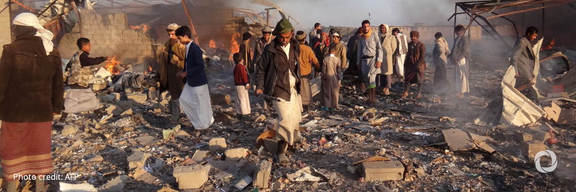 7 years into the conflict, Yemeni civilians continue to bear the brunt of war as bombardments rise by 43%, warns IRC