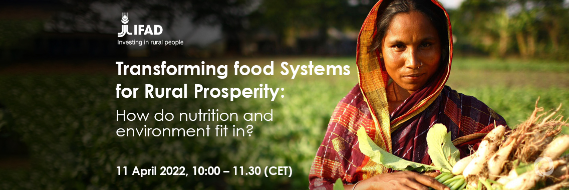 Transforming Food Systems for Rural Prosperity: How do nutrition and environment fit in?