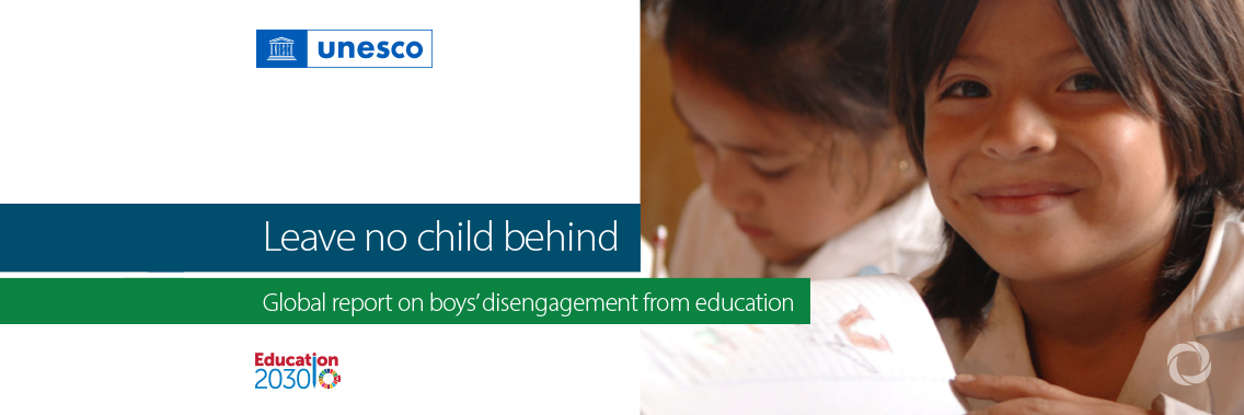 Boys face a significant risk of not completing their education warns UNESCO report