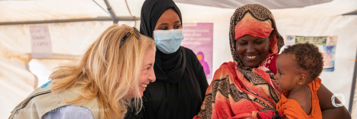 UNICEF Executive Director visits drought-impacted Somali region in Ethiopia and calls for scaled-up response to save the lives of millions of children UNICEF Executive Director visits drought-impacted Somali region in Ethiopia and calls for scaled-up response to save the lives of millions of children