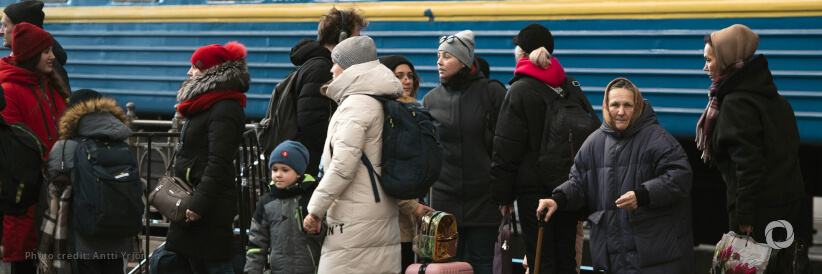Ukraine, other conflicts push forcibly displaced total over 100 million for first time