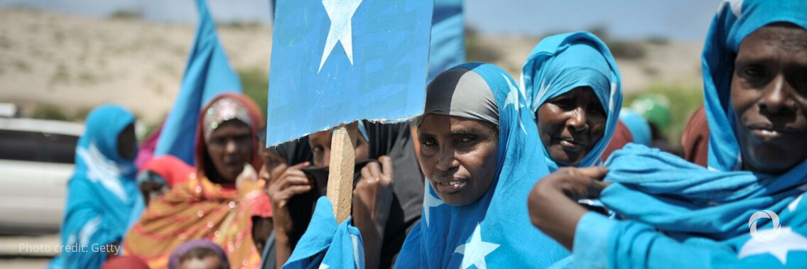 Emergency water trucking provides relief & safety to women in Somalia Emergency water trucking provides relief & safety to women in Somalia
