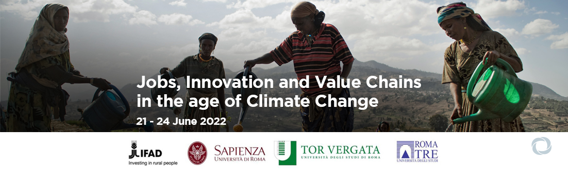 Jobs, Innovation and Value Chains in the age of Climate Change Jobs, Innovation and Value Chains in the age of Climate Change