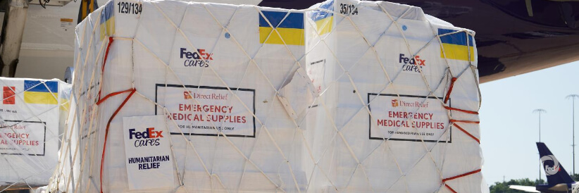 FedEx and Direct Relief deliver 52 tons of critical medical aid for Ukrainians