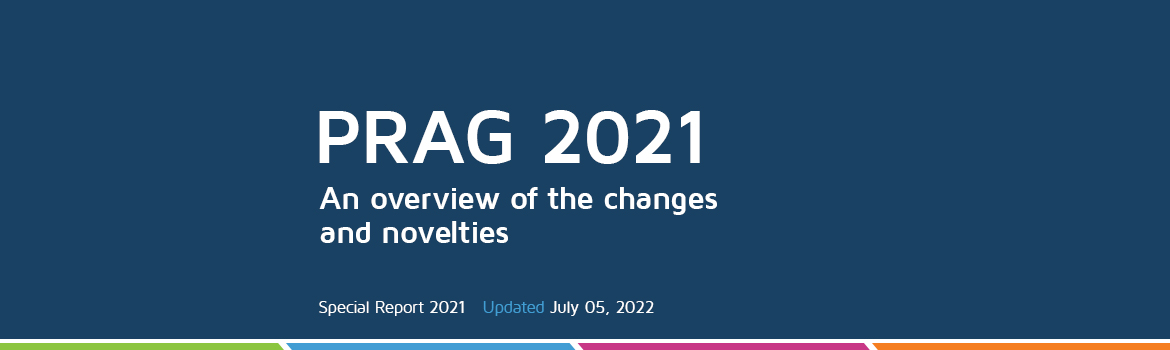 PRAG 2021 - An overview of changes and novelties
