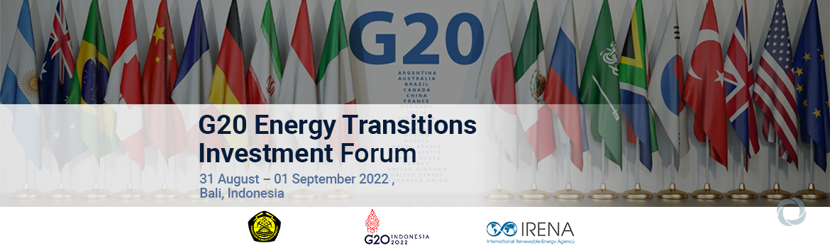 G20 Energy Transitions Investment Forum