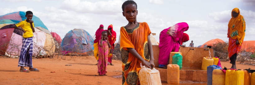 Children suffering dire drought across parts of Africa are ‘one disease away from catastrophe’ – warns UNICEF Children suffering dire drought across parts of Africa are ‘one disease away from catastrophe’ – warns UNICEF