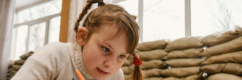 3.6 million Ukrainian children could miss school and many at risk of mental health issues 3.6 million Ukrainian children could miss school and many at risk of mental health issues