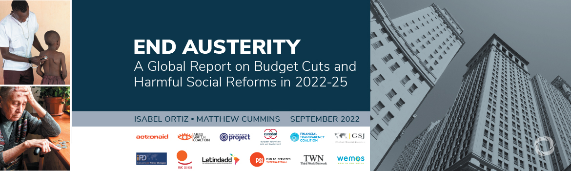 85% of the world's population will live in the grip of stringent austerity measures by next year