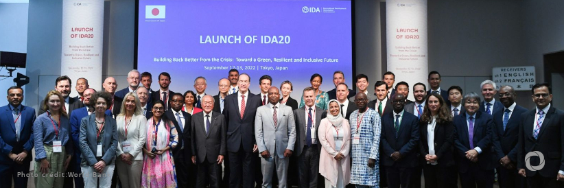 Japan and World Bank host IDA20 launch; global community consolidates commitment to the poorest with $93 billion package