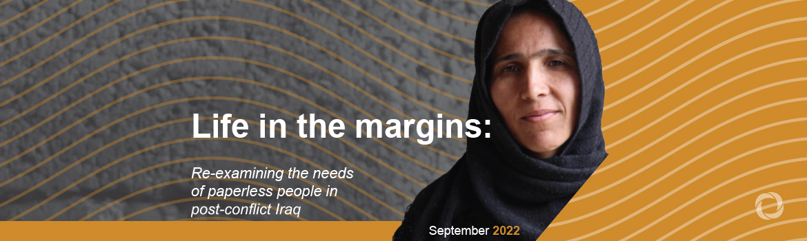 Five years on from the end of the conflict, up to one million Iraqis lack essential identity documents Five years on from the end of the conflict, up to one million Iraqis lack essential identity documents