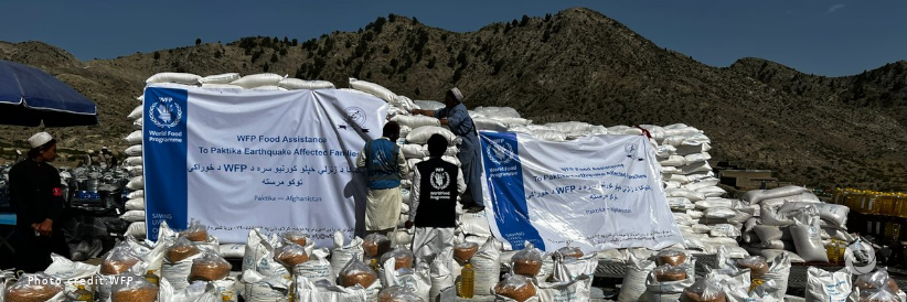 The European Union provides critical support to WFP's earthquake response in Afghanistan