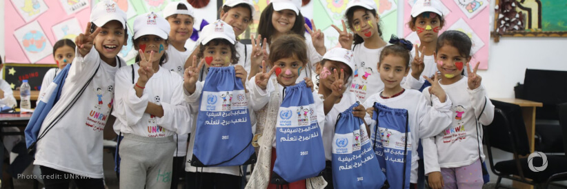 More than half a million Palestine refugee children go back to UNRWA schools