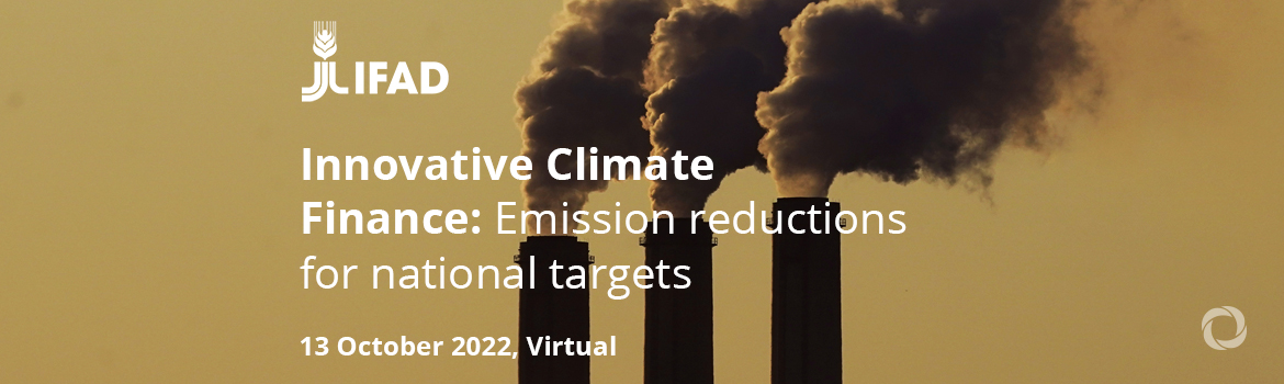 Innovative Climate Finance: Emission reductions for national targets | Virtual